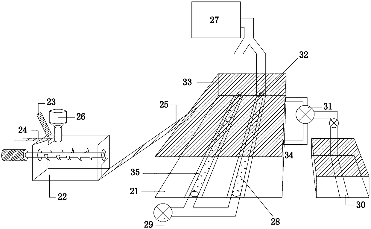 Automatic earthworm biological-composting sludge disposal system and application method thereof