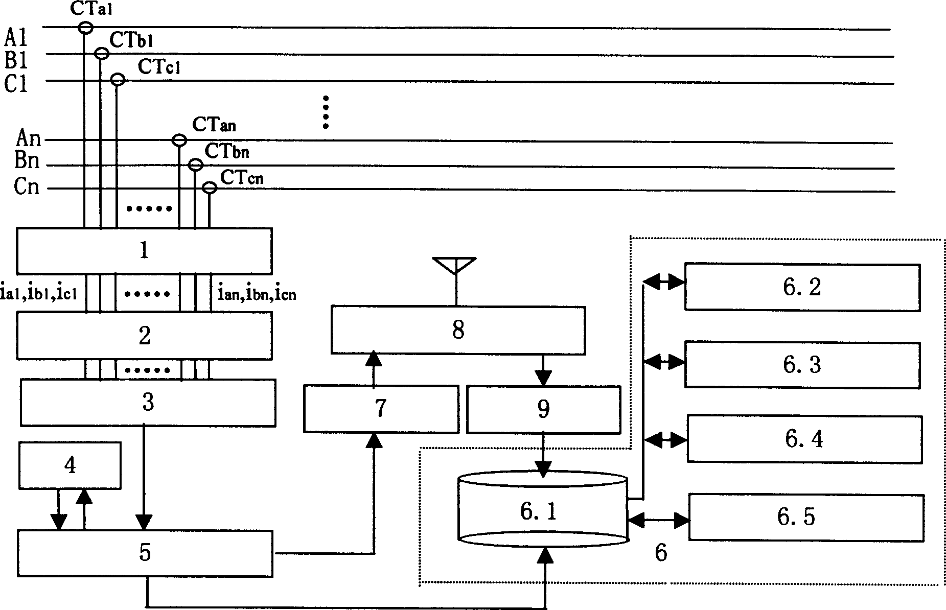 High-volage transmitting-line multiple-path high-precision GPS single-end fault positioning method and apparatus