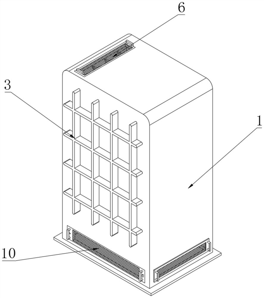 Long-life ring main unit with multi-stage heat dissipation performance