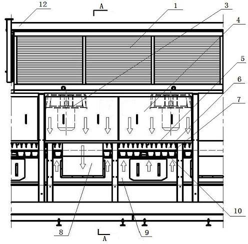 Flat-type efficient plate and strip instant freezer