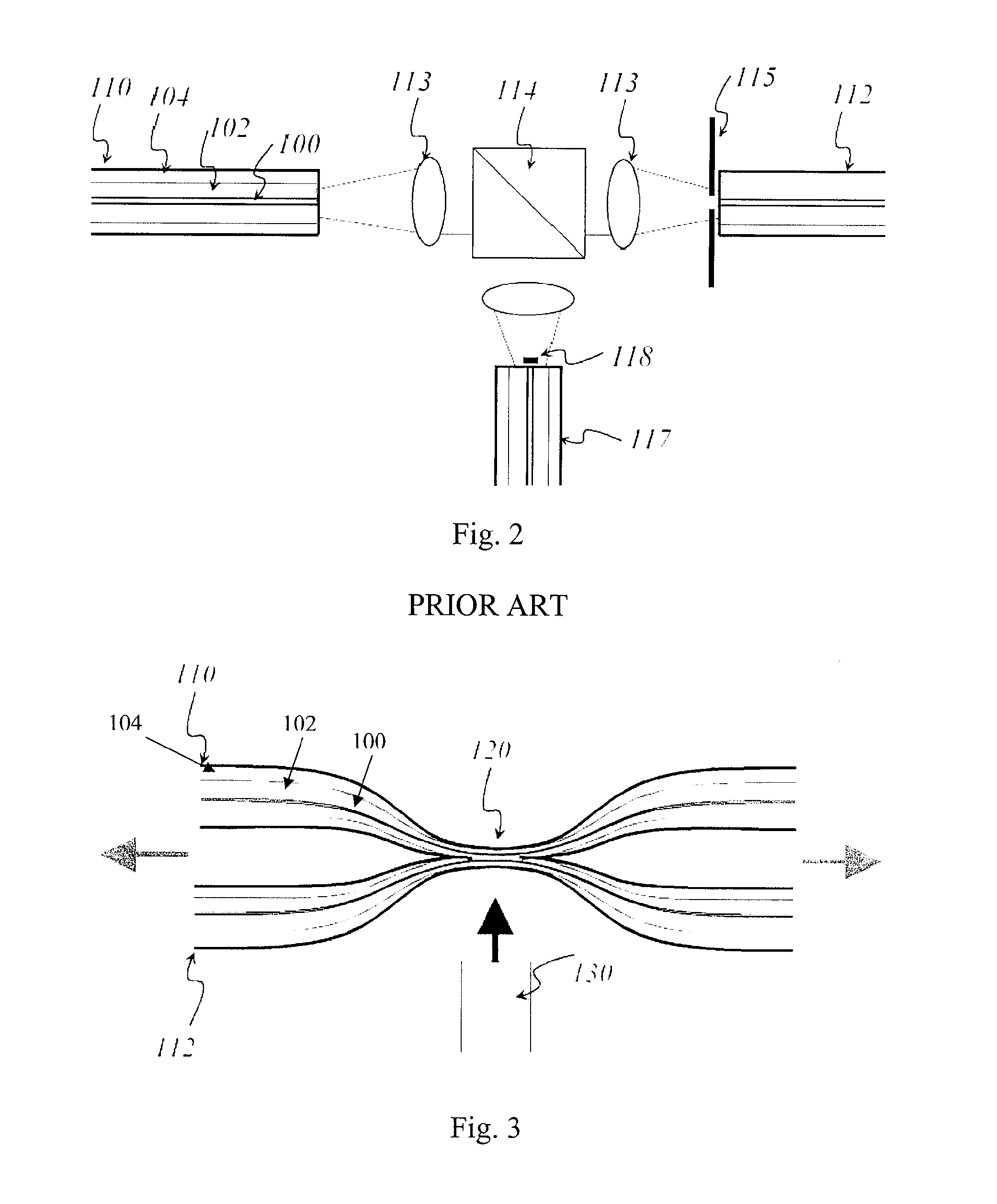 Fused fiber optic coupler arrangement and method for use thereof