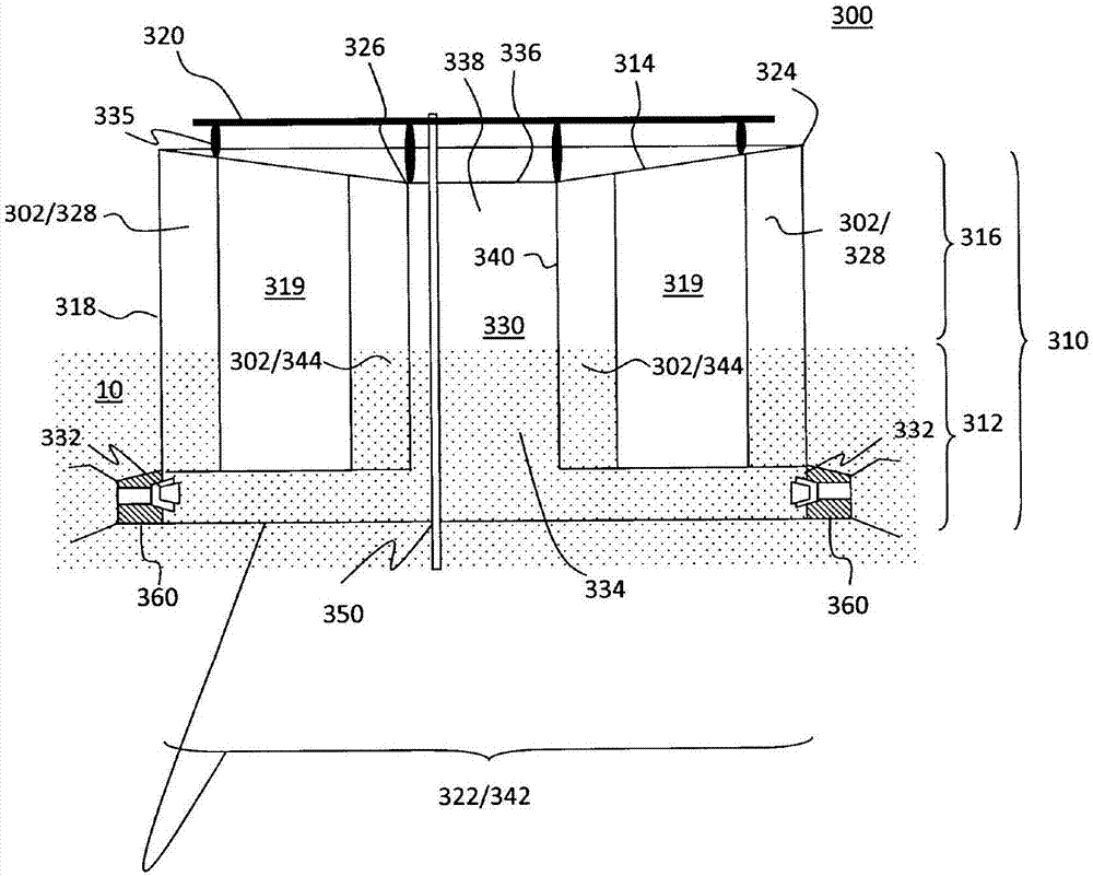 A floating unit and a method of stabilizing the floating unit