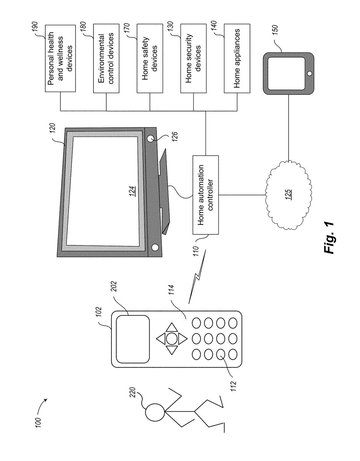 Haptic feedback as accessibility mode in home automation systems