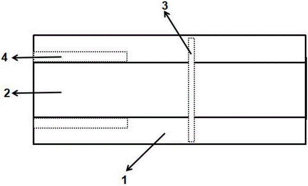 Percutaneous T-tube cholangiography agent bolus injection device