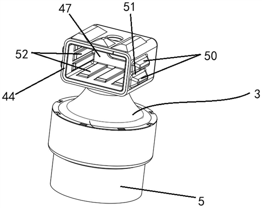 Hydraulic suspension decoupling vibration isolation device