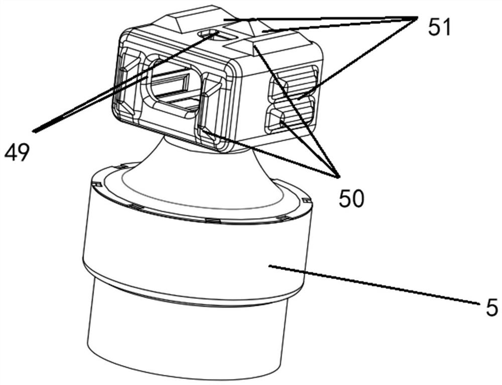 Hydraulic suspension decoupling vibration isolation device