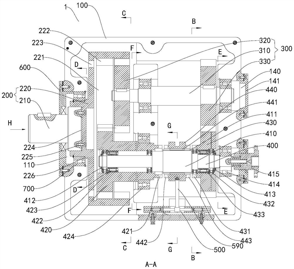 Power takeoff and vehicle with same