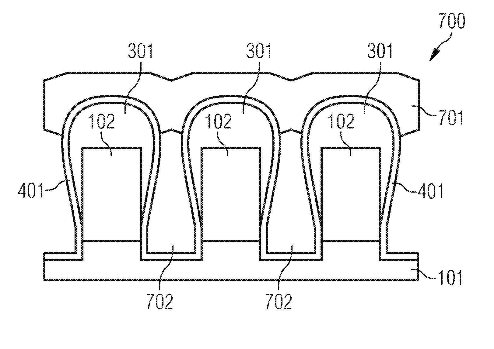 Method for manufacturing a layer arrangement and layer arrangement