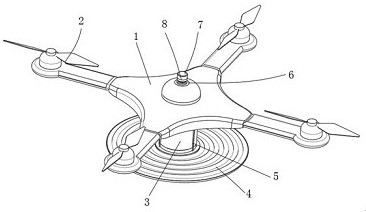 An unmanned aerial vehicle for collecting water samples