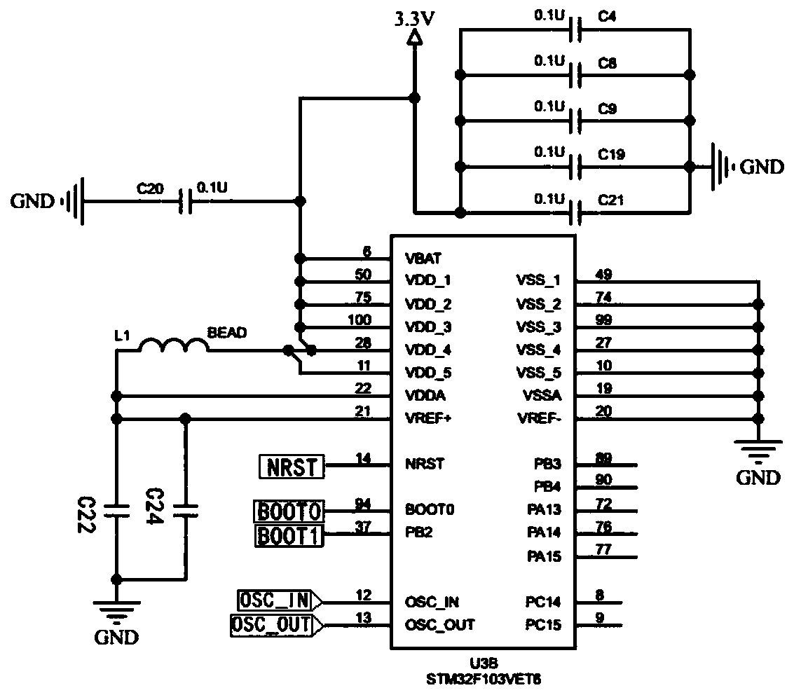 Active optical cable channel detection control card and detection method