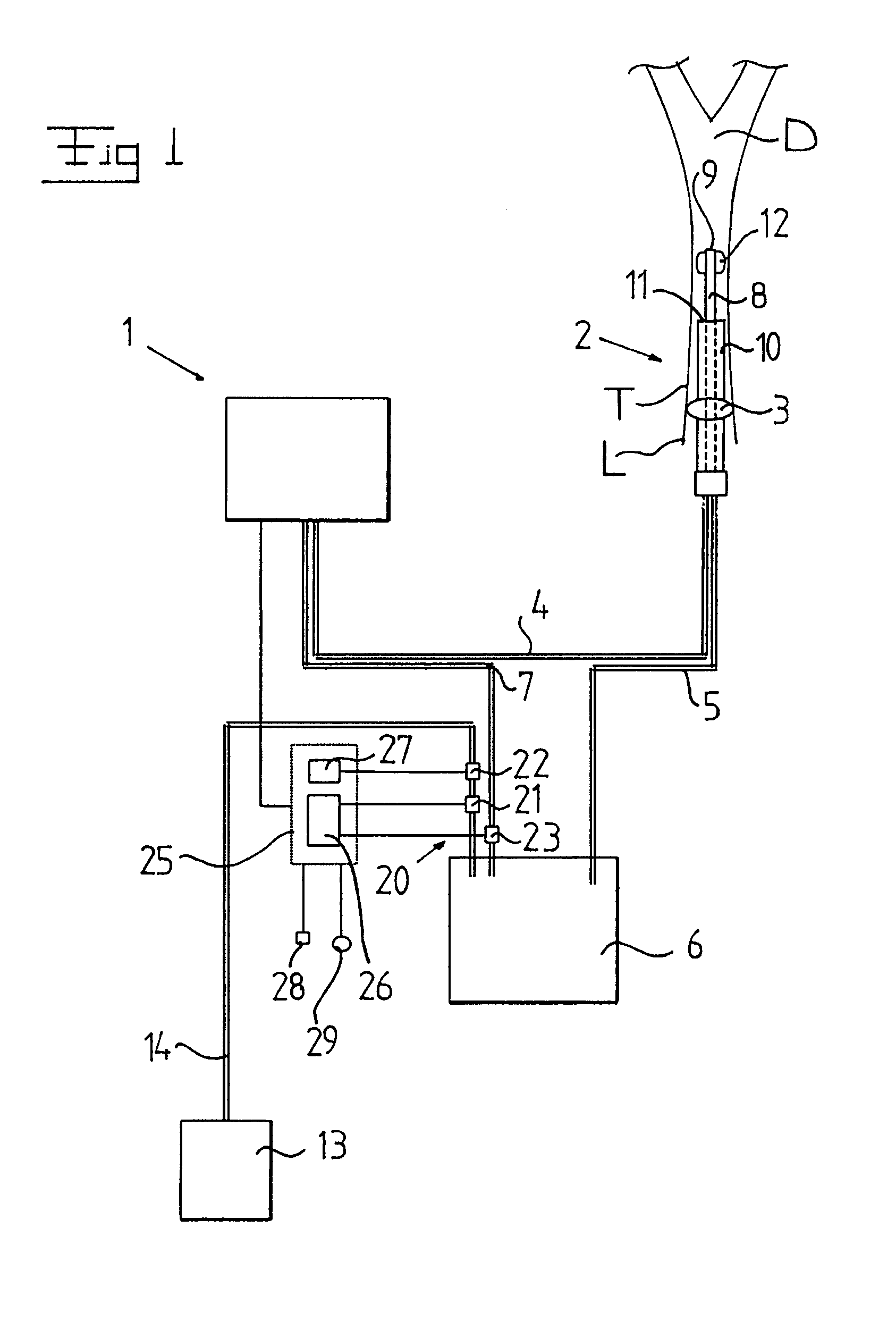 Device for a respirator