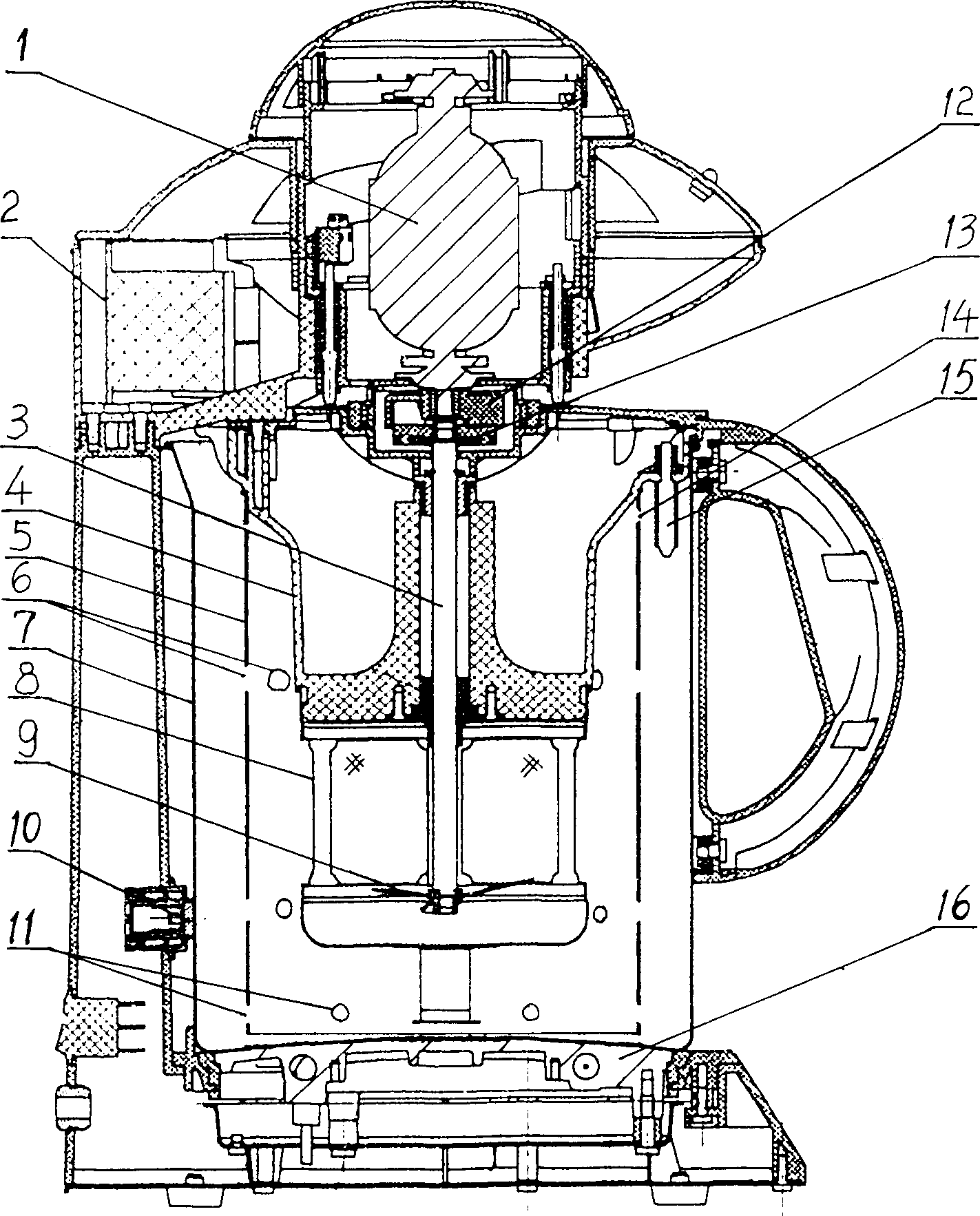 Heating method of soy milk and its application on soy milk machine