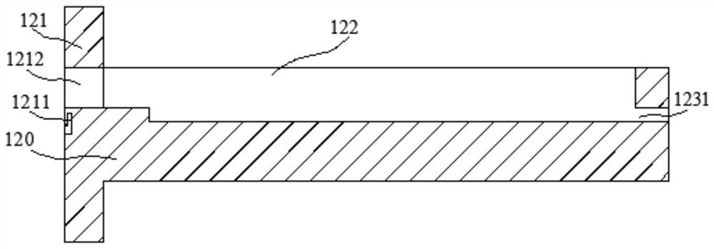 Fixed structure of graphene electrothermal film