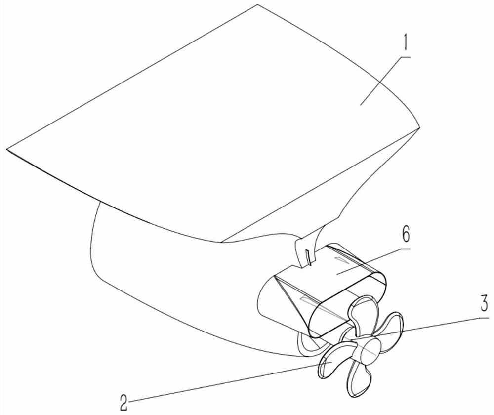 A new type of propeller deflector