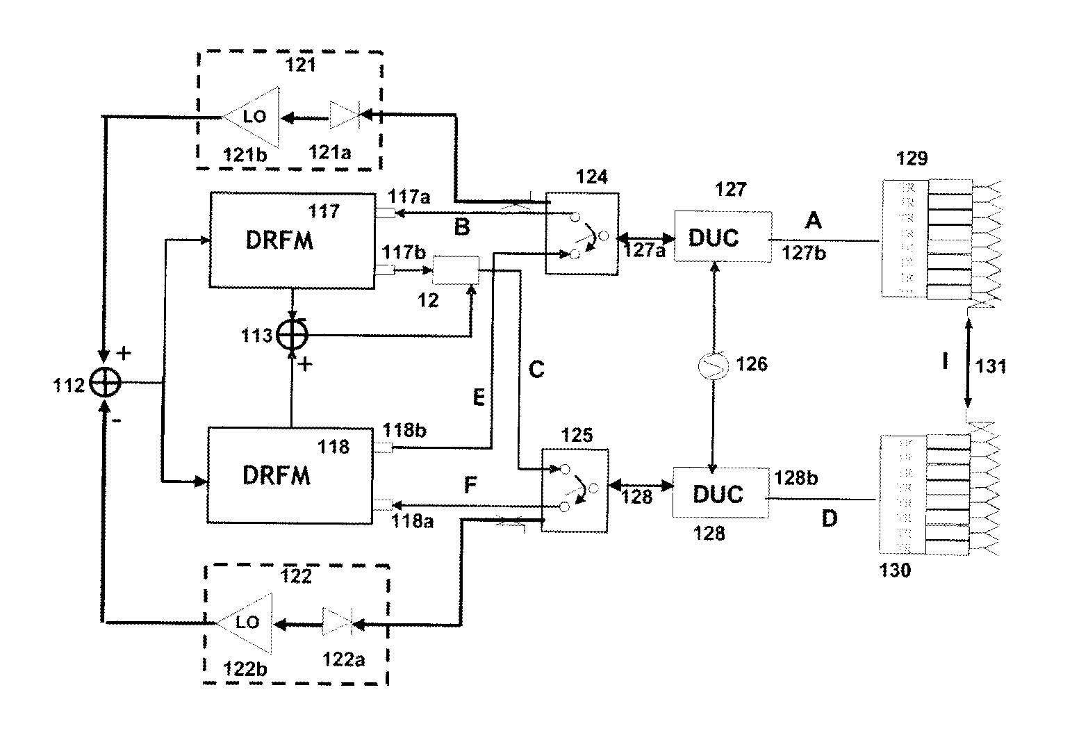 Method and apparatus for generating angular deception signals