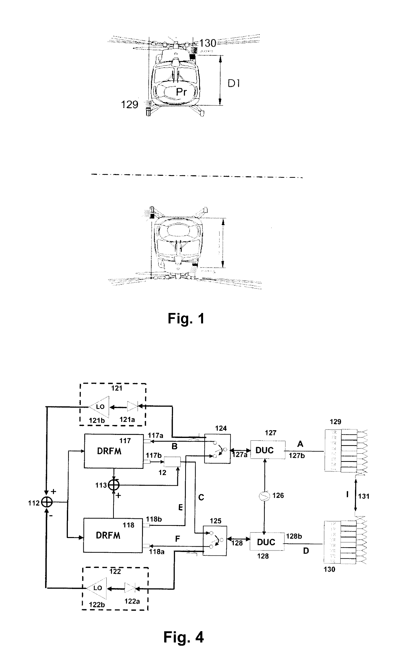 Method and apparatus for generating angular deception signals