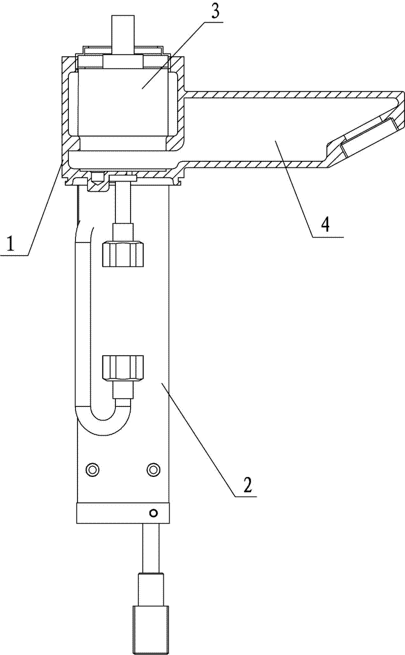 Split type electric-heating water tap