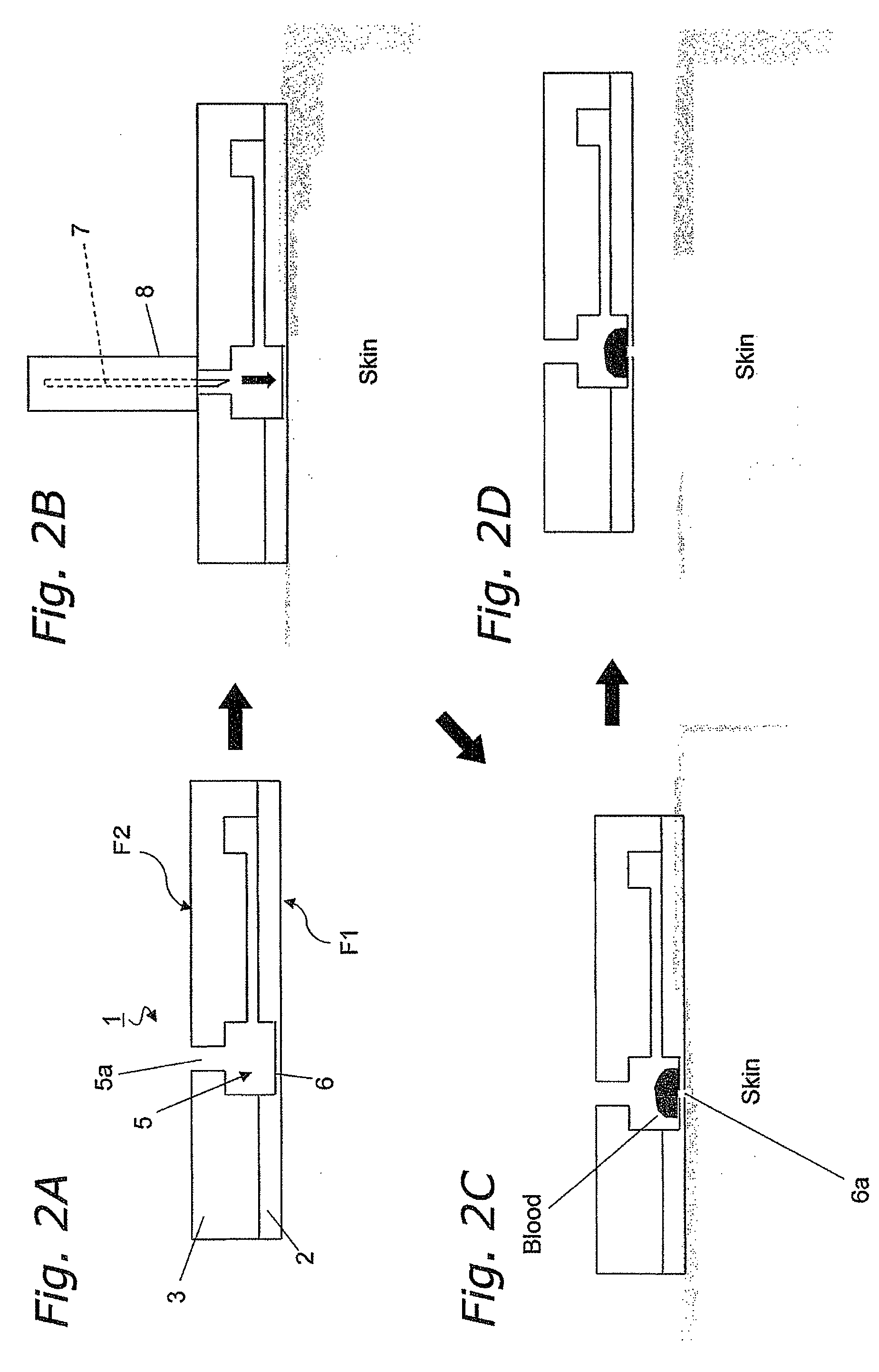 Analyte collection chip