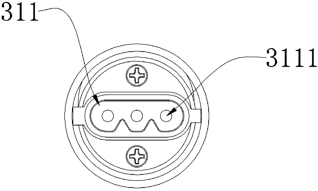 Separate track joint structure