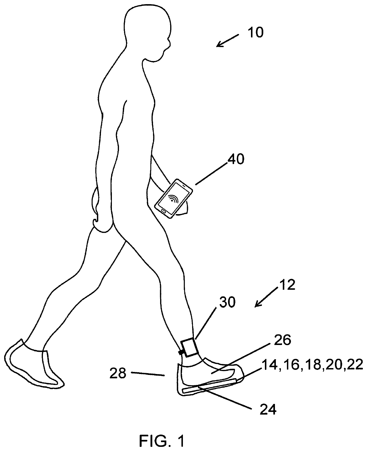 Passive multiple foot sensor insole real-time feedback device