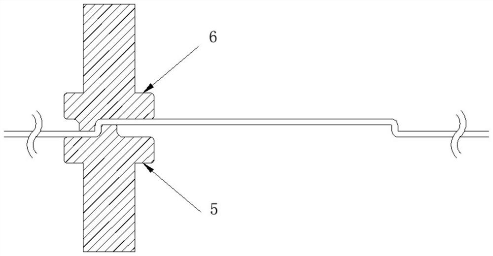 Liquid crystal display module backboard and preparation process thereof