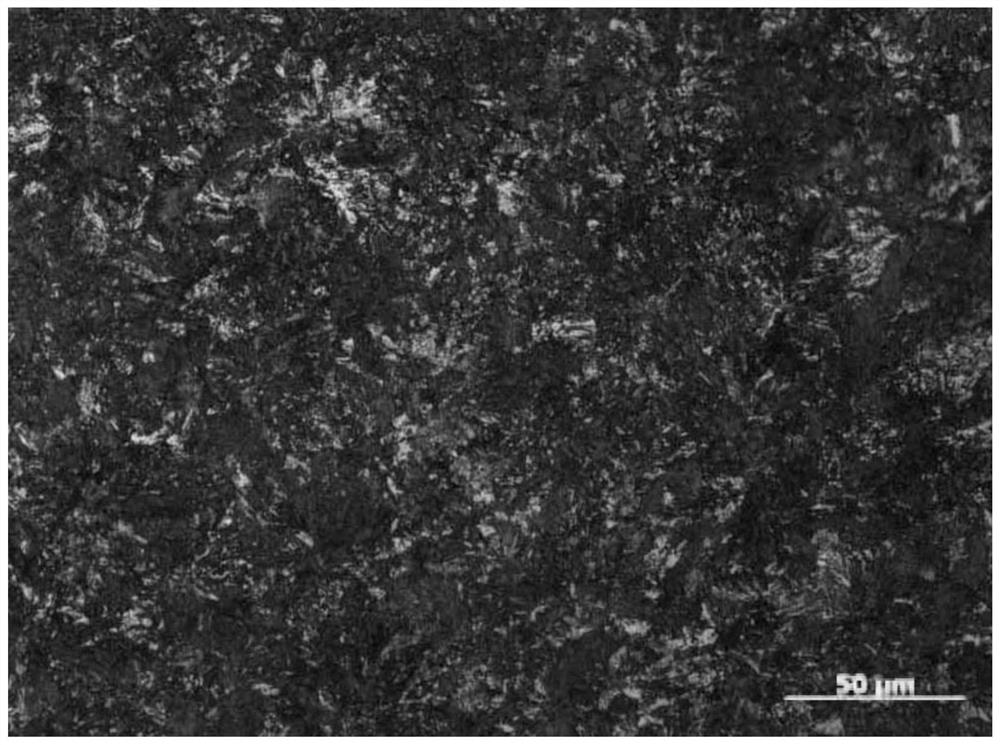 A control method for segregation and mesh carbon of 86-grade high-strength cord steel wire rod