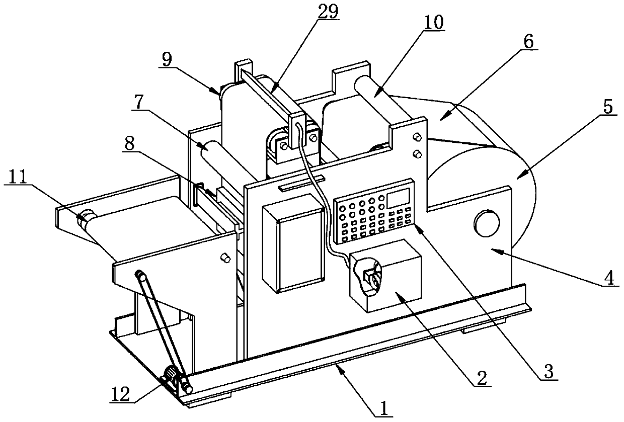 Both-side printing equipment for medical paper-plastic bag production