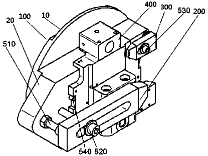 Manufacturing method of oil-way hole in base space and locating tool of oil-way hole