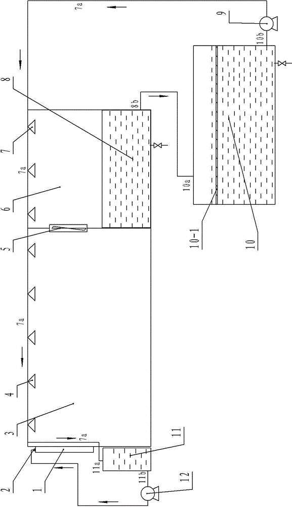 Water curtain type spinning air conditioning system