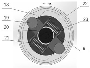 Torque wrench with extremely low reaction force to operator