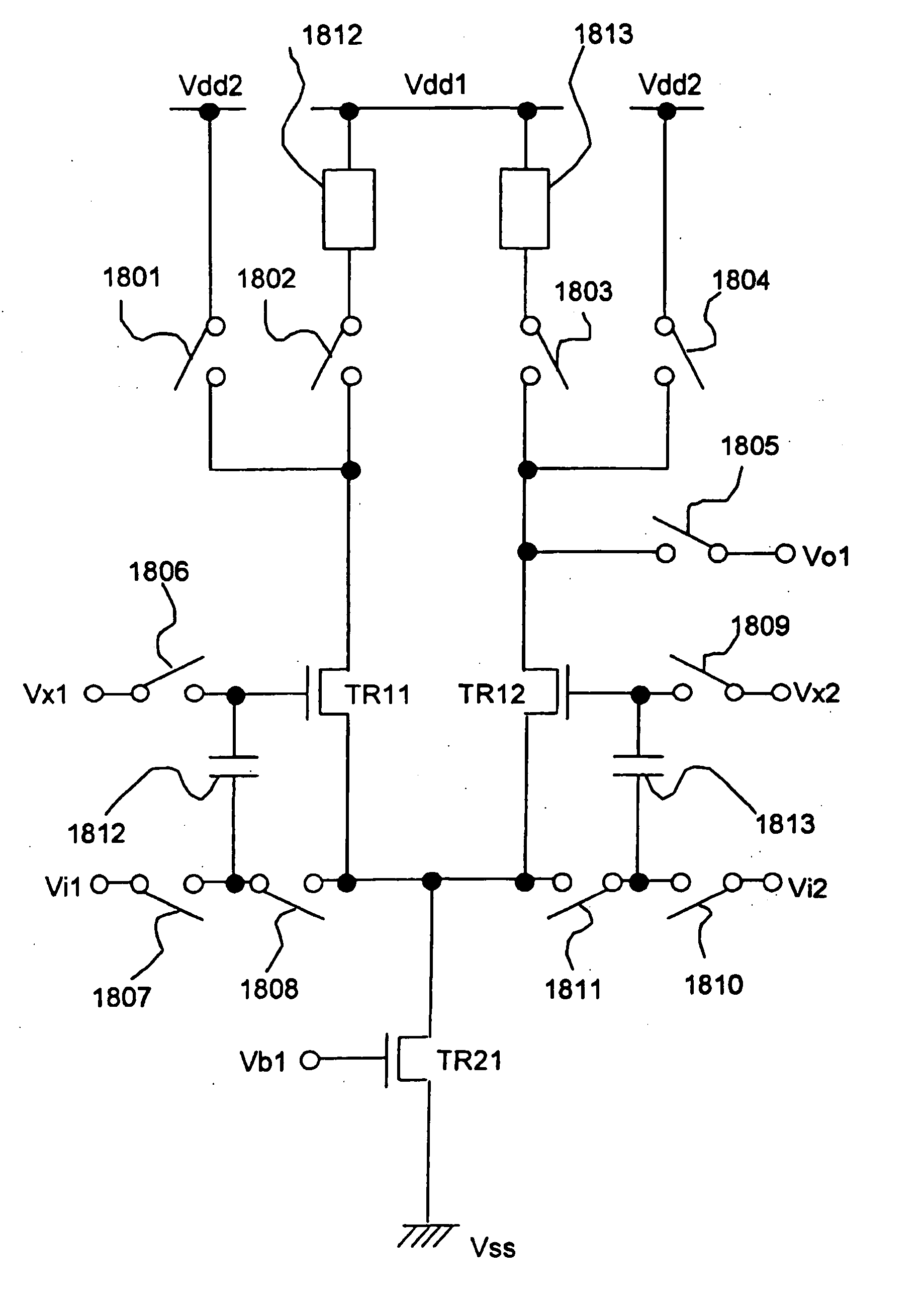 Analog circuit and display device using the same