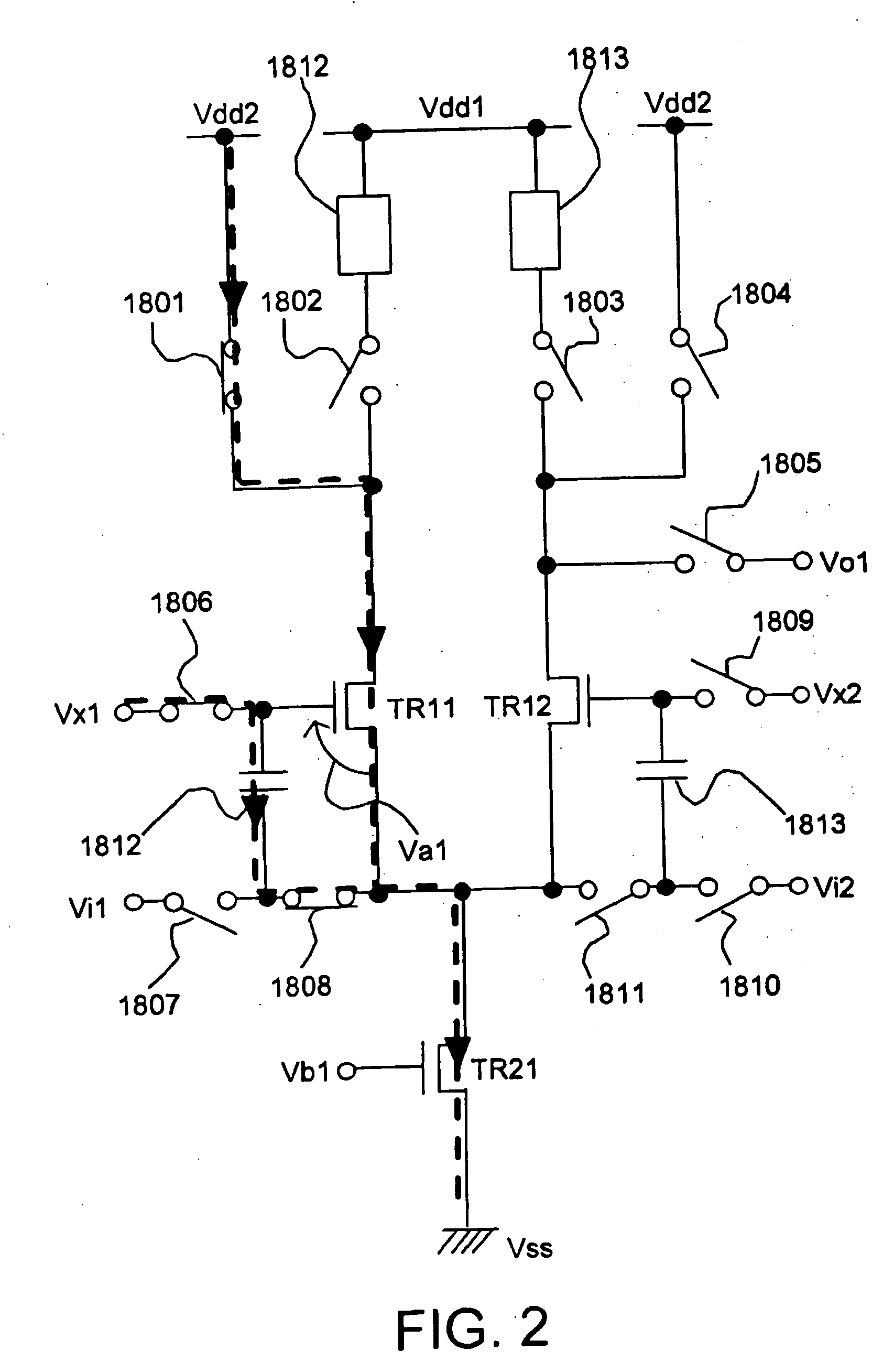 Analog circuit and display device using the same