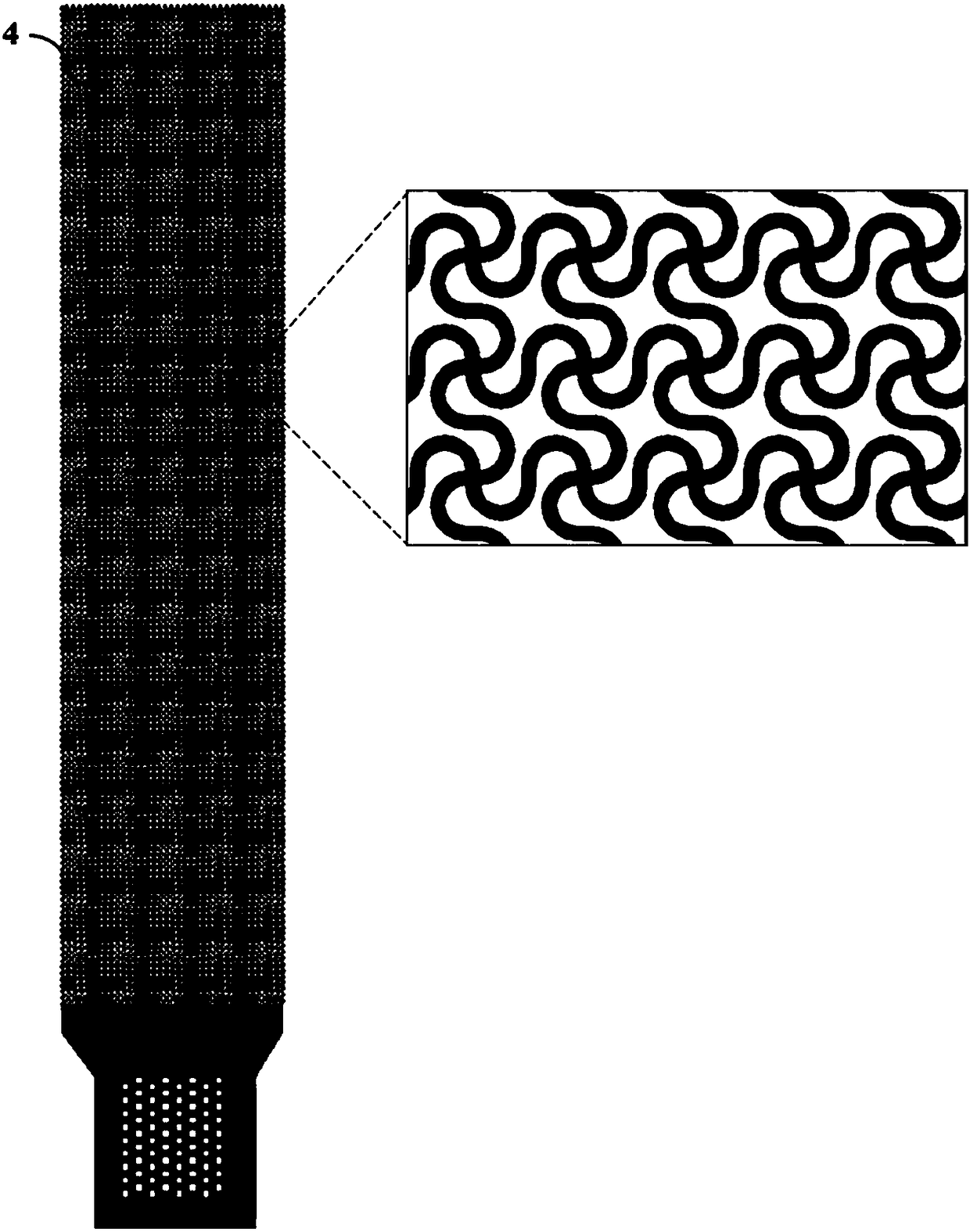 Skin-like multi-channel surface electromyography electrode on basis of mesh structural designs and method for preparing skin-like multi-channel surface electromyography electrode