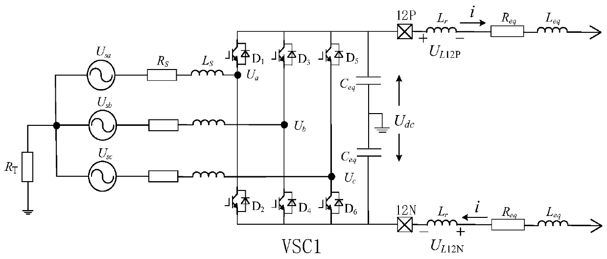 Multi-terminal flexible direct-current power distribution network-oriented protection method based on voltages of current-limiting inductors