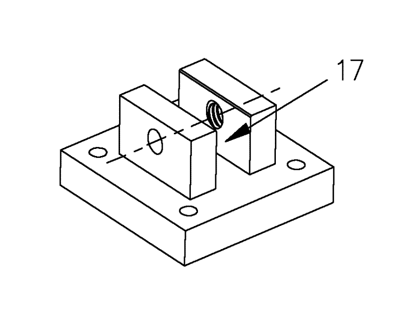 Convertible modular fixture of multifunctional frictional wear testing machine