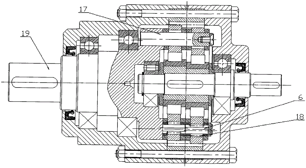 Pin hole output adjustable backlash planetary gear with less tooth difference