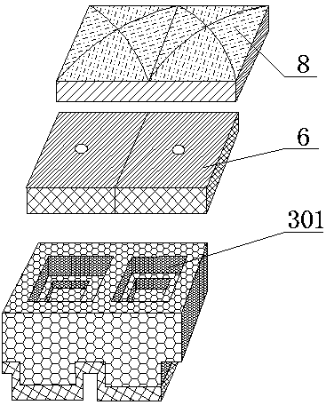 Superfine crystal silicon battery structure