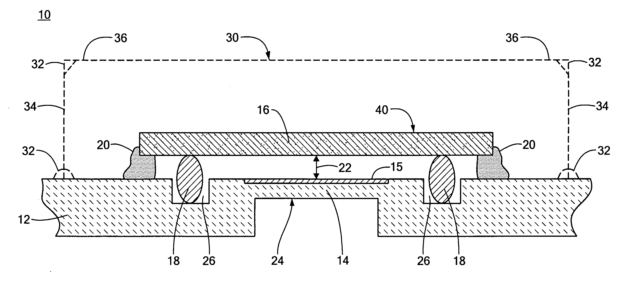 Capacitive sensor and method of fabricating