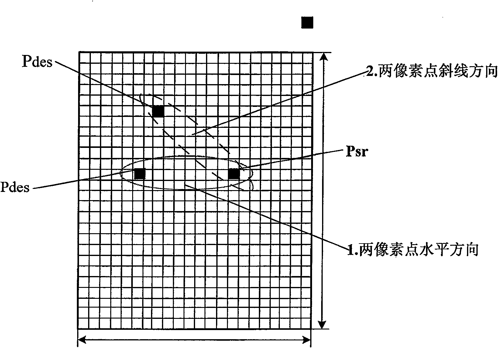 Reprocessing method for maximum-density projection image data