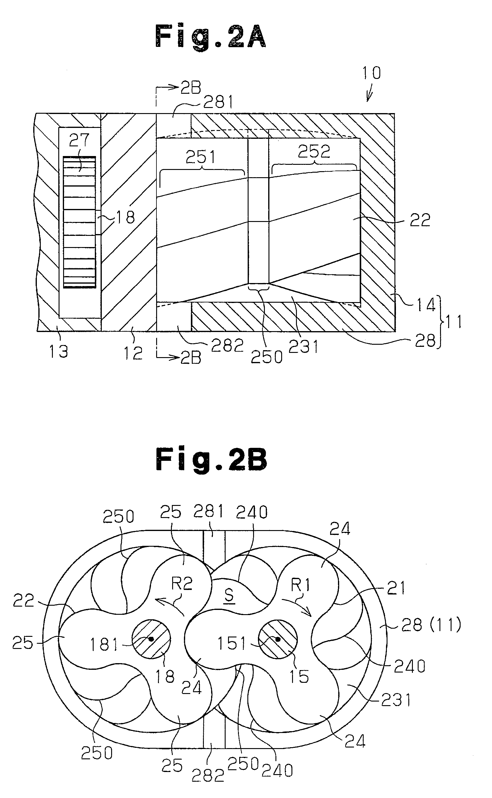 Roots-type fluid machine