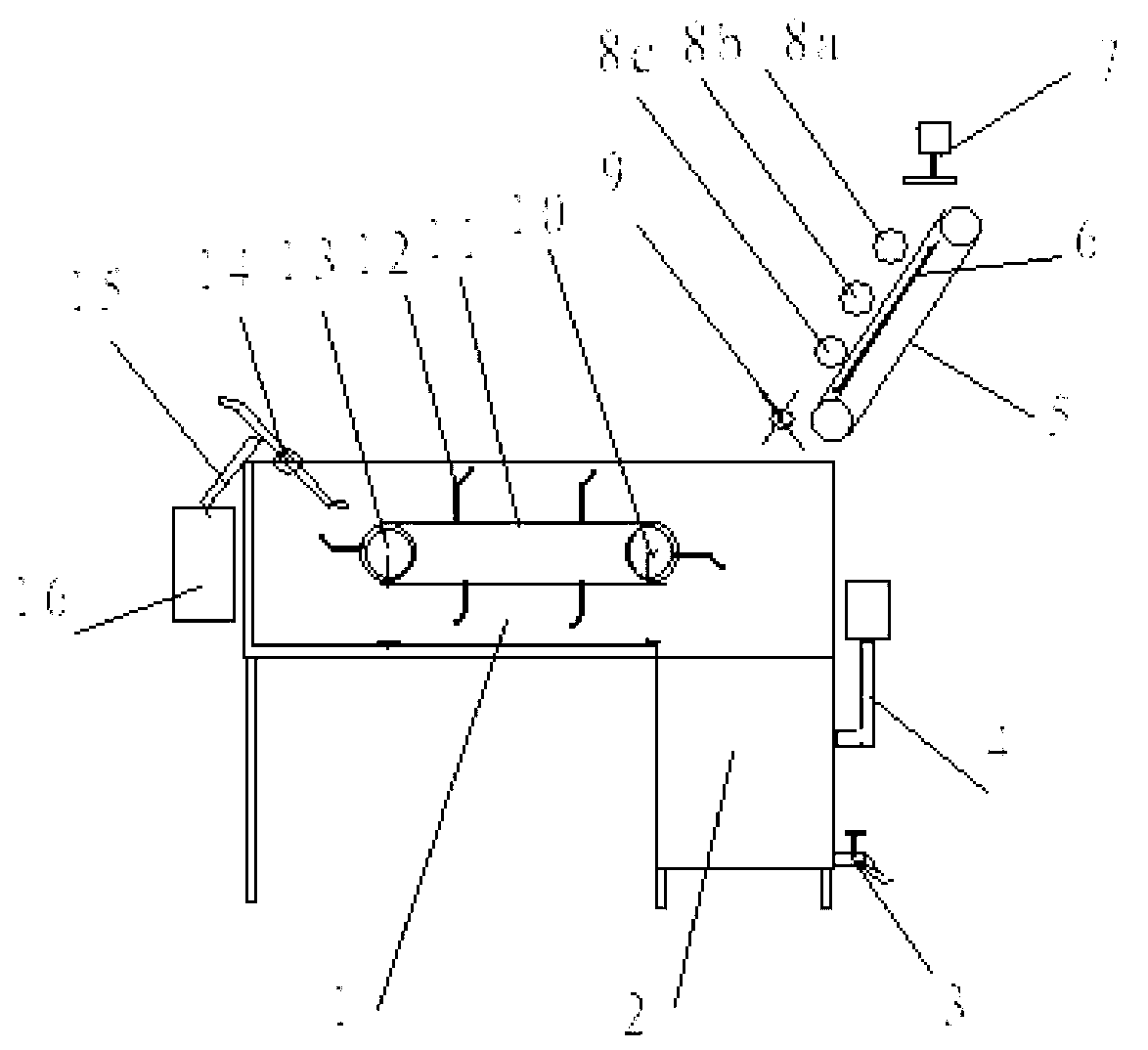 Full-automatic deep-fried twisted dough stick machine