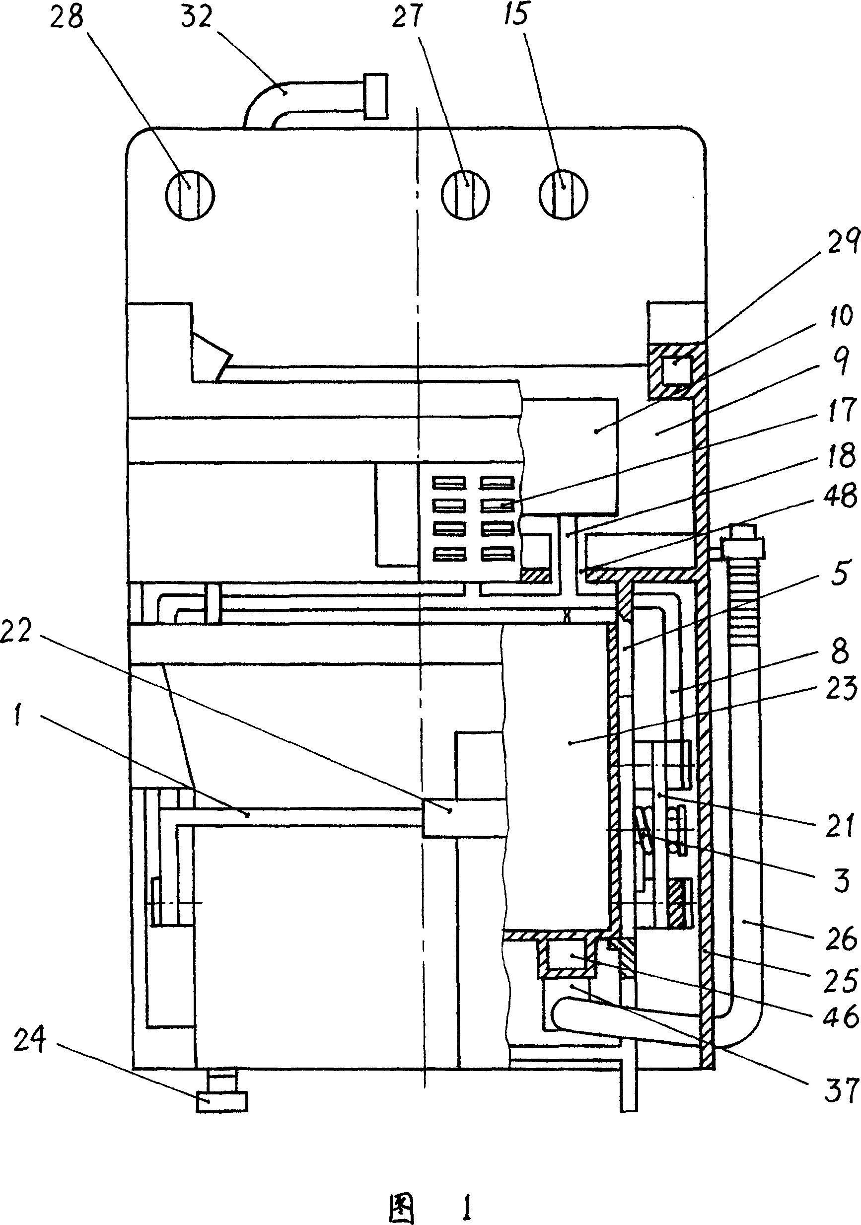 Multifunctional mop washing and dewatering machine