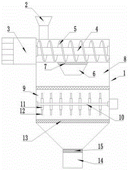 Filter device for food inspection