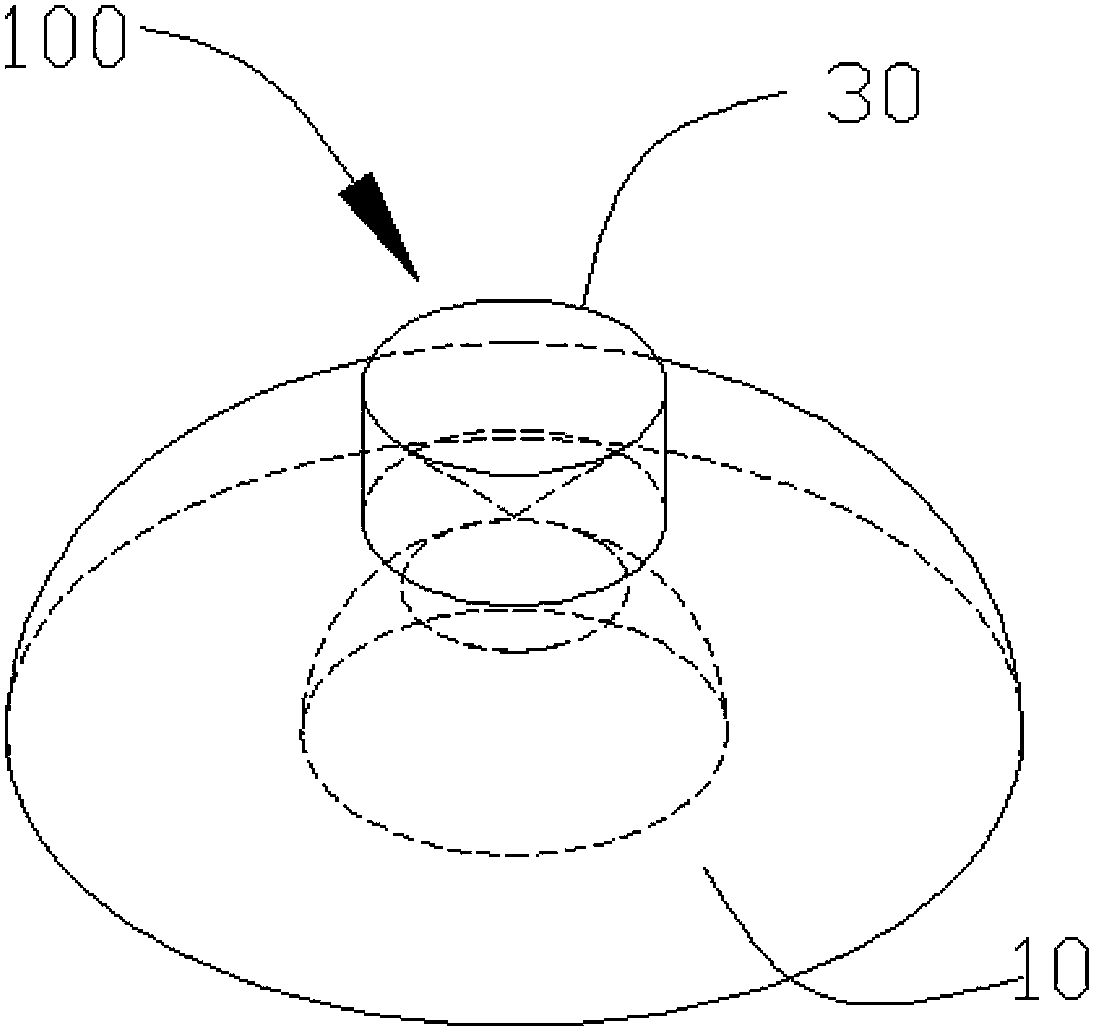 Light distribution system and lighting device provided with same