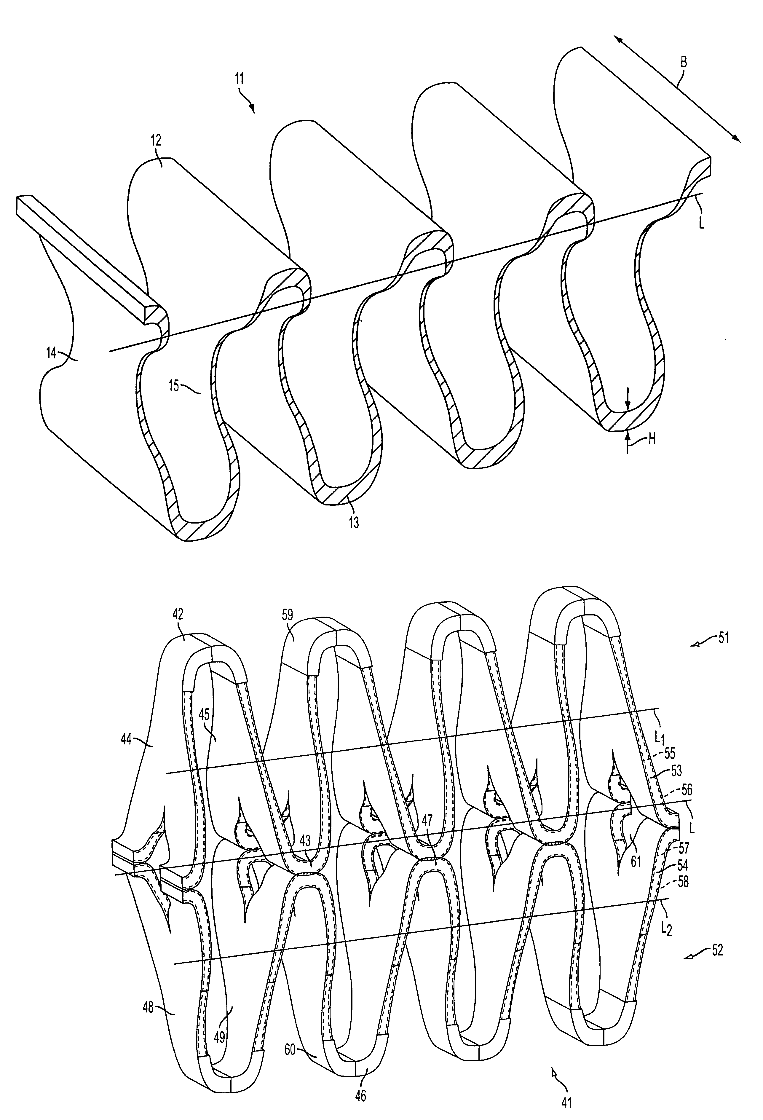 Motor vehicle spring comprising fiber composite material