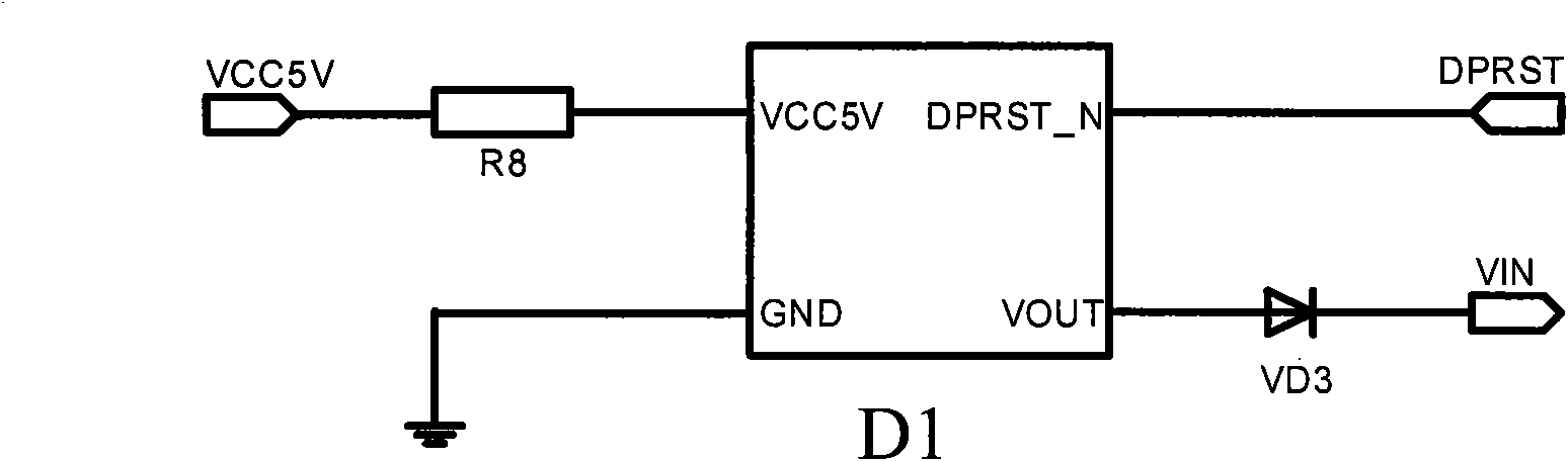 Circuit power fail safeguard device and protection method thereof