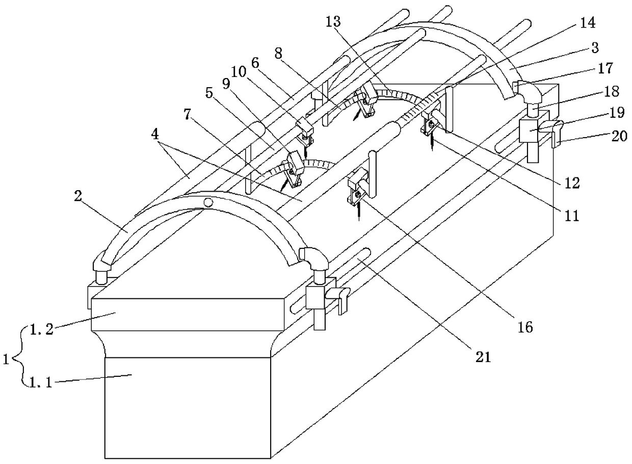 Multifunctional controllable fracture reduction fixing device