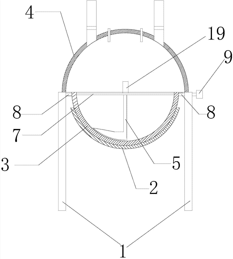 Automatic frying and cleaning pot