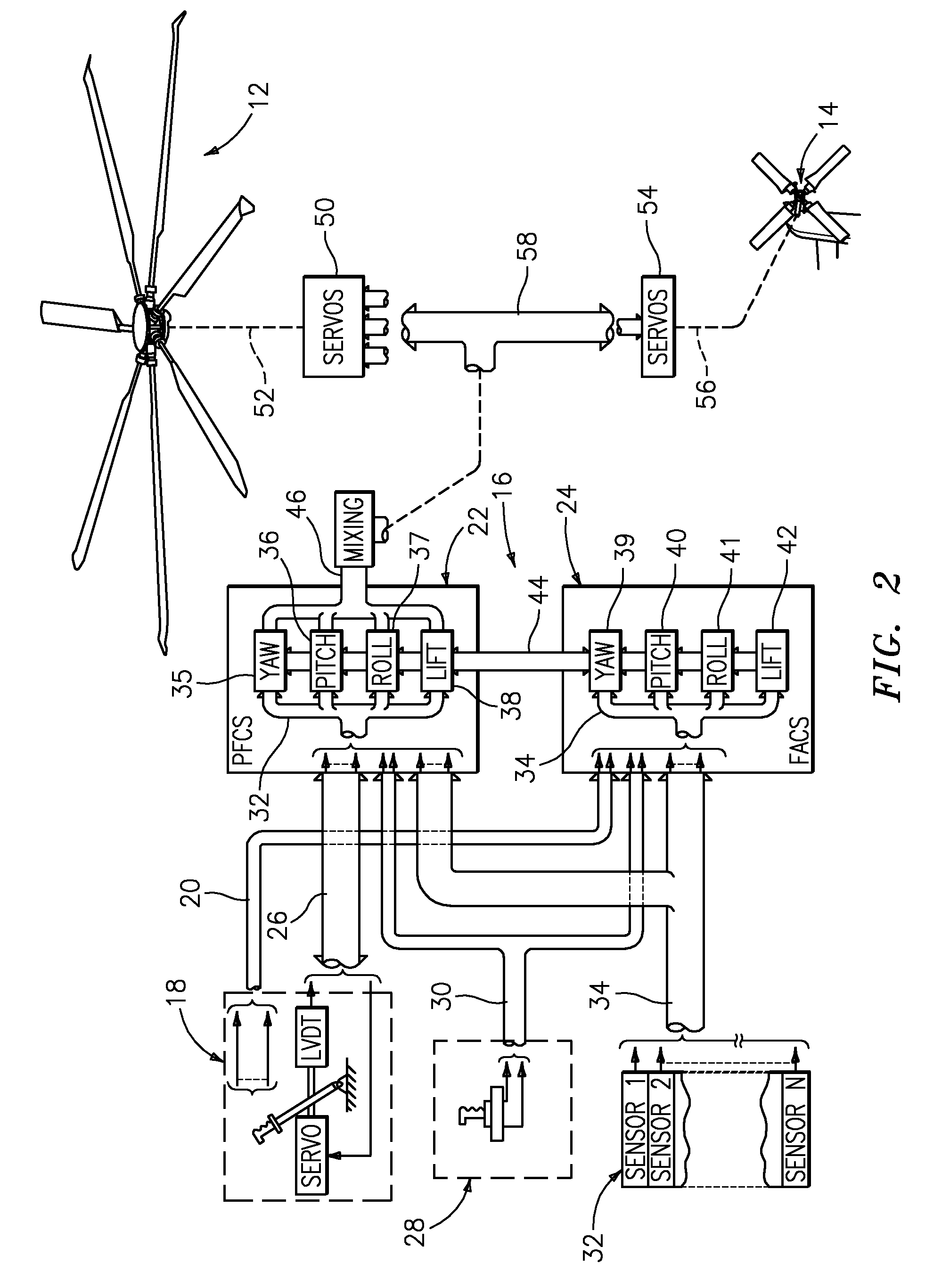 Altitude and acceleration command altitude hold algorithm for rotorcraft with large center of gravity range