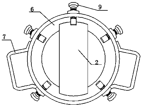 Method for hoisting self-release vertical upright rod and special lifting tool